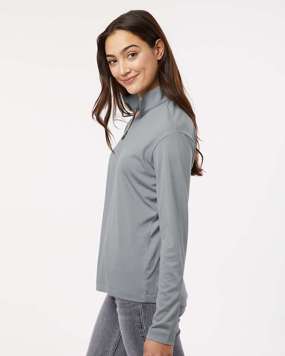 AllPro 41870L Women's Pro-Lock Performance Quarter-Zip Pullover