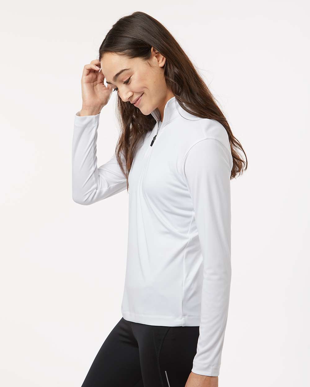 AllPro 41870L Women's Pro-Lock Performance Quarter-Zip Pullover