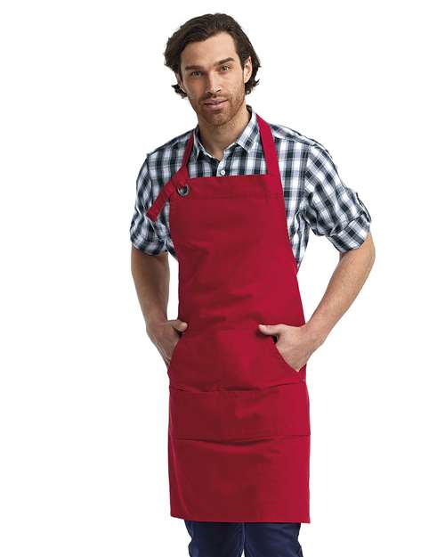 Artisan Collection by Reprime RP137 Calibre Heavy Cotton Canvas Pocket Apron