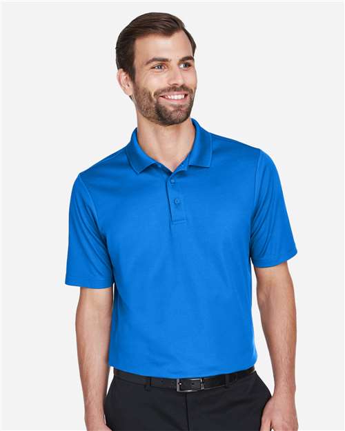 Devon & Jones DG20 Men's CrownLux Performance® Plaited Polo