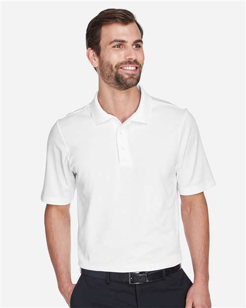 Devon & Jones DG20 Men's CrownLux Performance® Plaited Polo