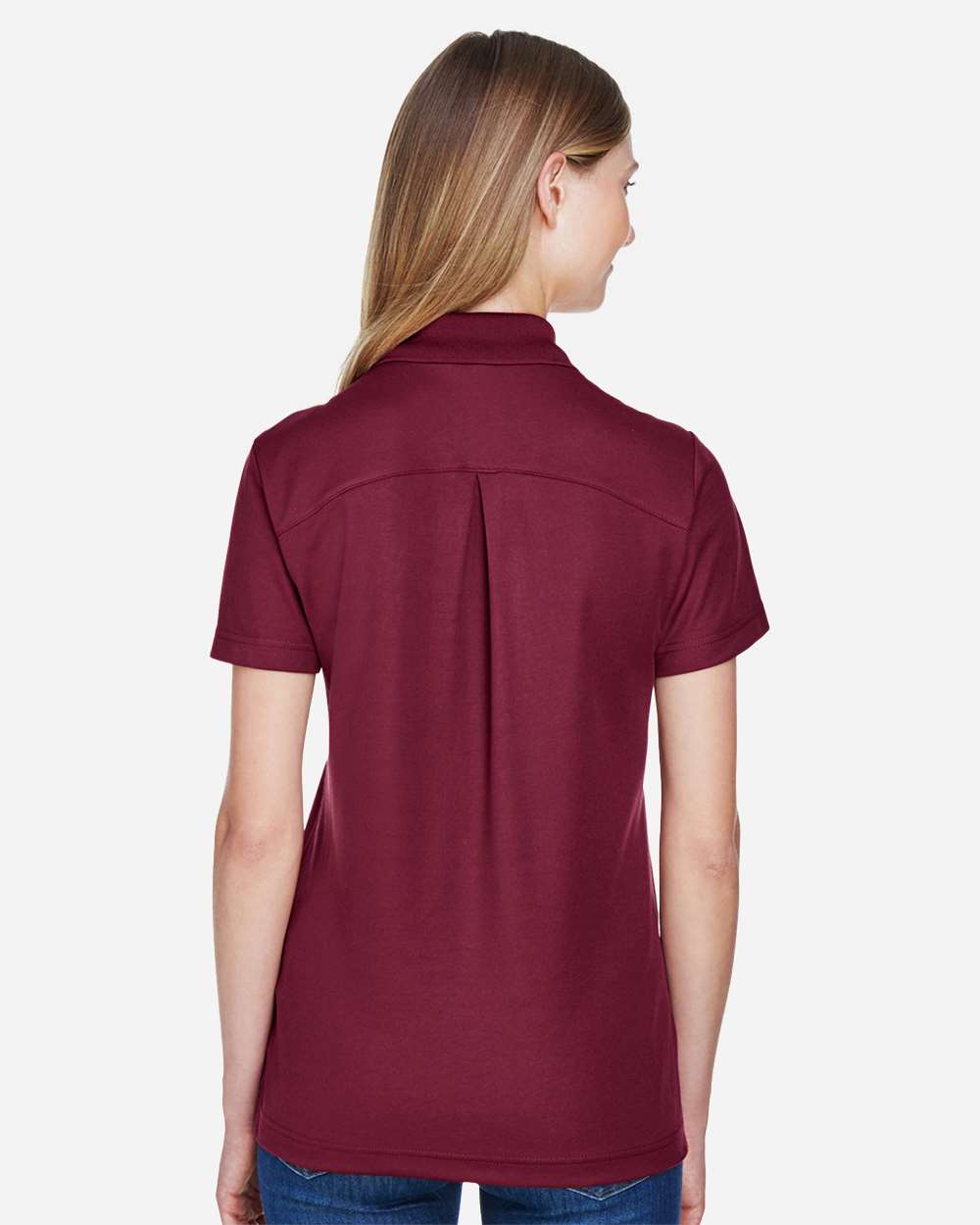 Chapman’s Women’s Polo T-Shirt — Burgundy