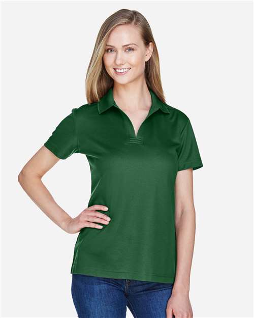Devon & Jones DG20W Polo trenzado CrownLux Performance® para mujer