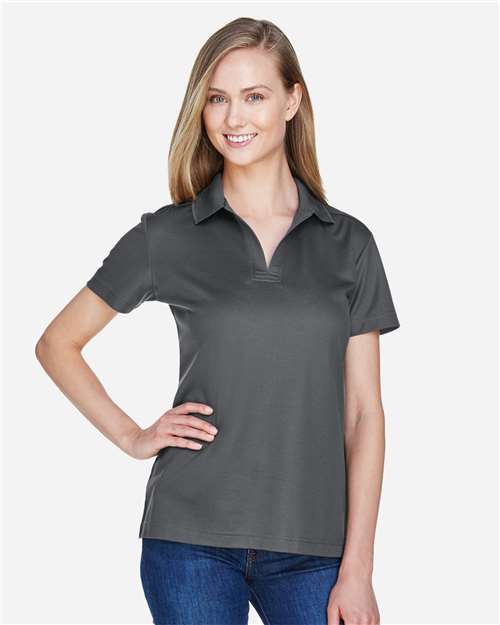 Devon & Jones DG20W Polo trenzado CrownLux Performance® para mujer