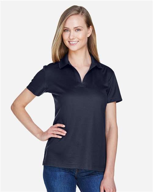Devon & Jones DG20W Polo trenzado CrownLux Performance® para mujer