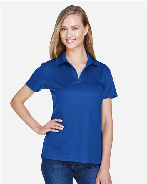 Devon & Jones DG20W Polo trenzado CrownLux Performance® para mujer