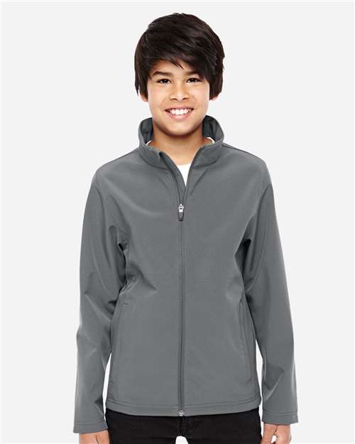 Team 365 TT80Y Youth Leader Soft Shell Jacket