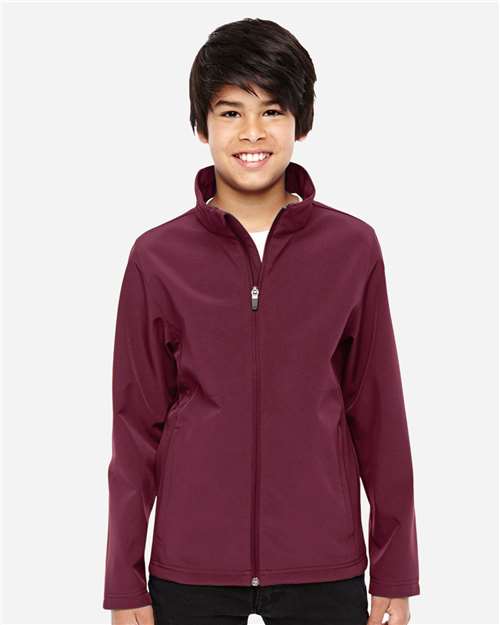 Team 365 TT80Y Youth Leader Soft Shell Jacket