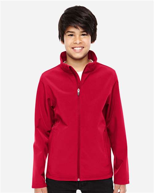 Team 365 TT80Y Youth Leader Soft Shell Jacket