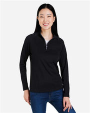 CORE365 CE418W Women's Origin Performance Pique Quarter-Zip Pullover