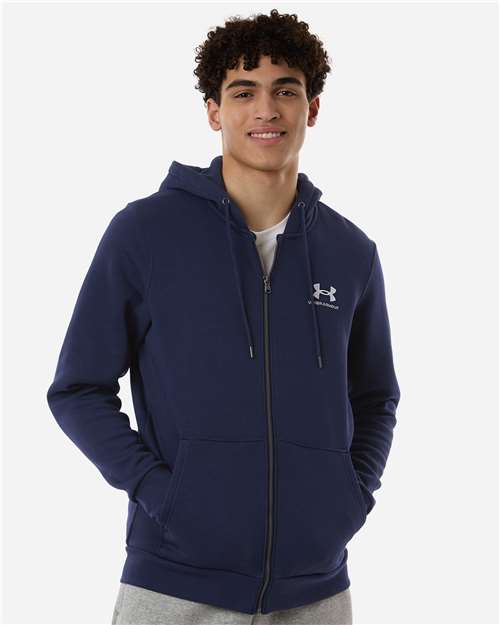 Under Armour 1373881 Men's Icon Fleece Hooded Full-Zip