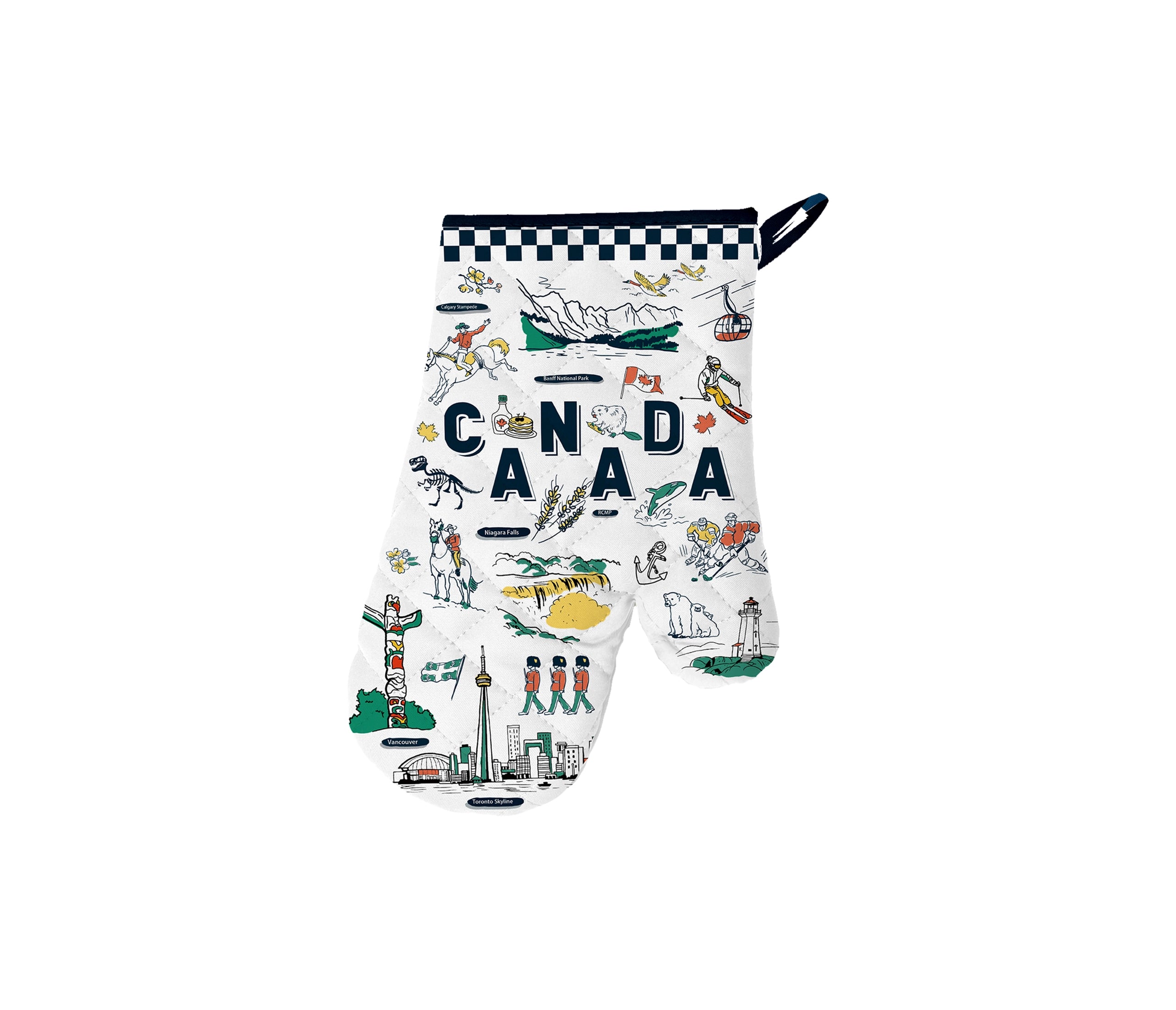 Canada Icons Oven Mitt