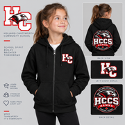 HCCS Hawks Youth Full-Zip Hoodie