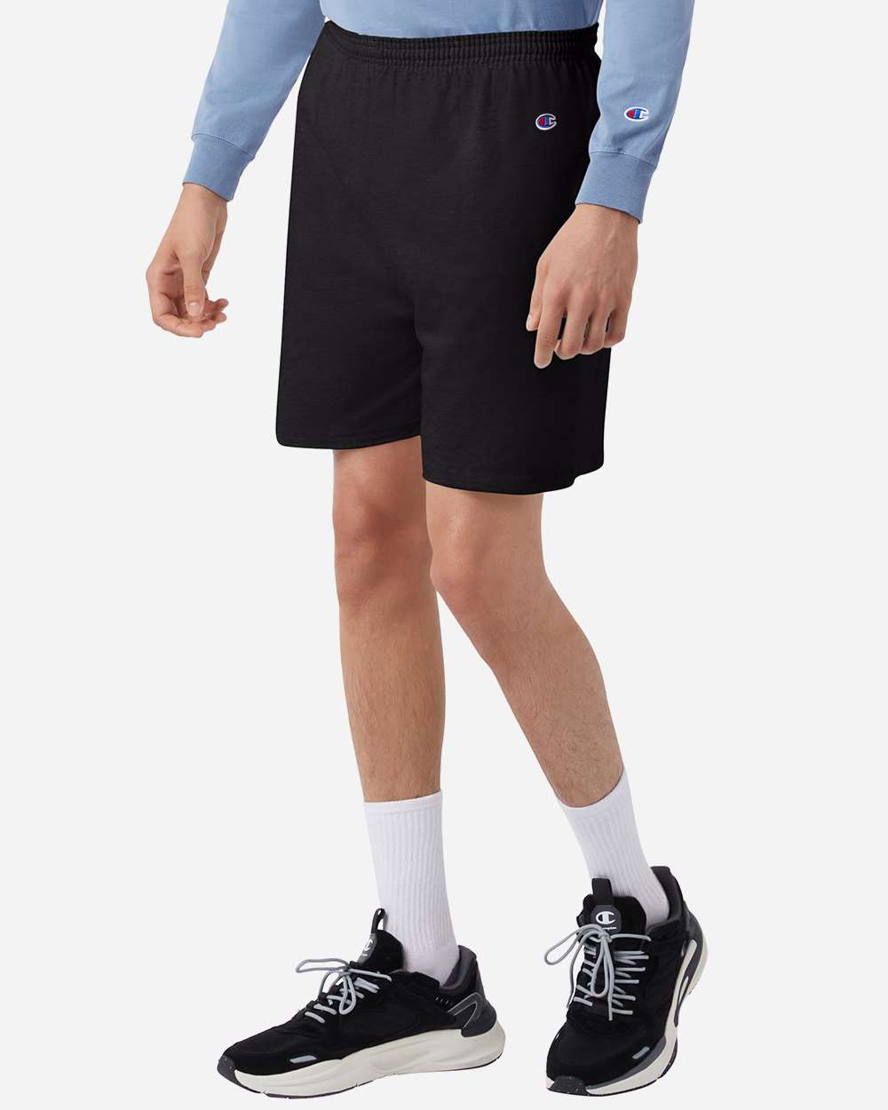 Champion 8187 Unisex Cotton Gym Shorts