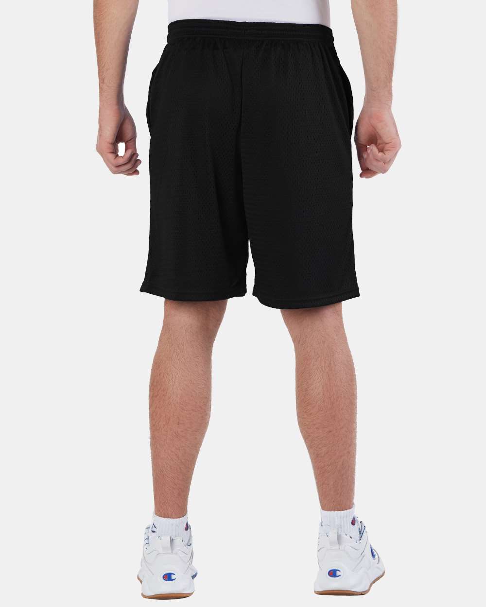 Champion S162 Unisex 9" Mesh Shorts with Pockets