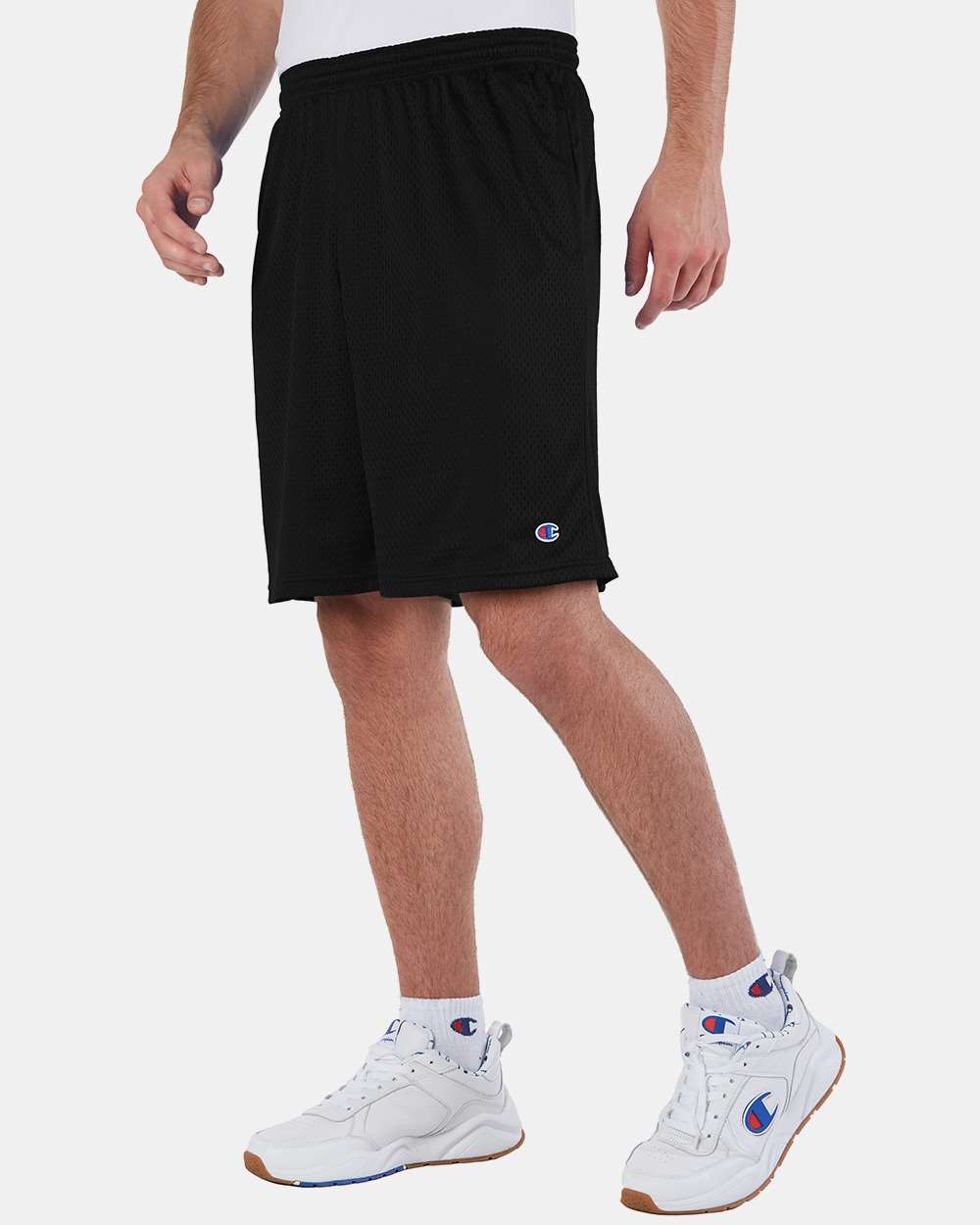 Champion S162 Unisex 9" Mesh Shorts with Pockets