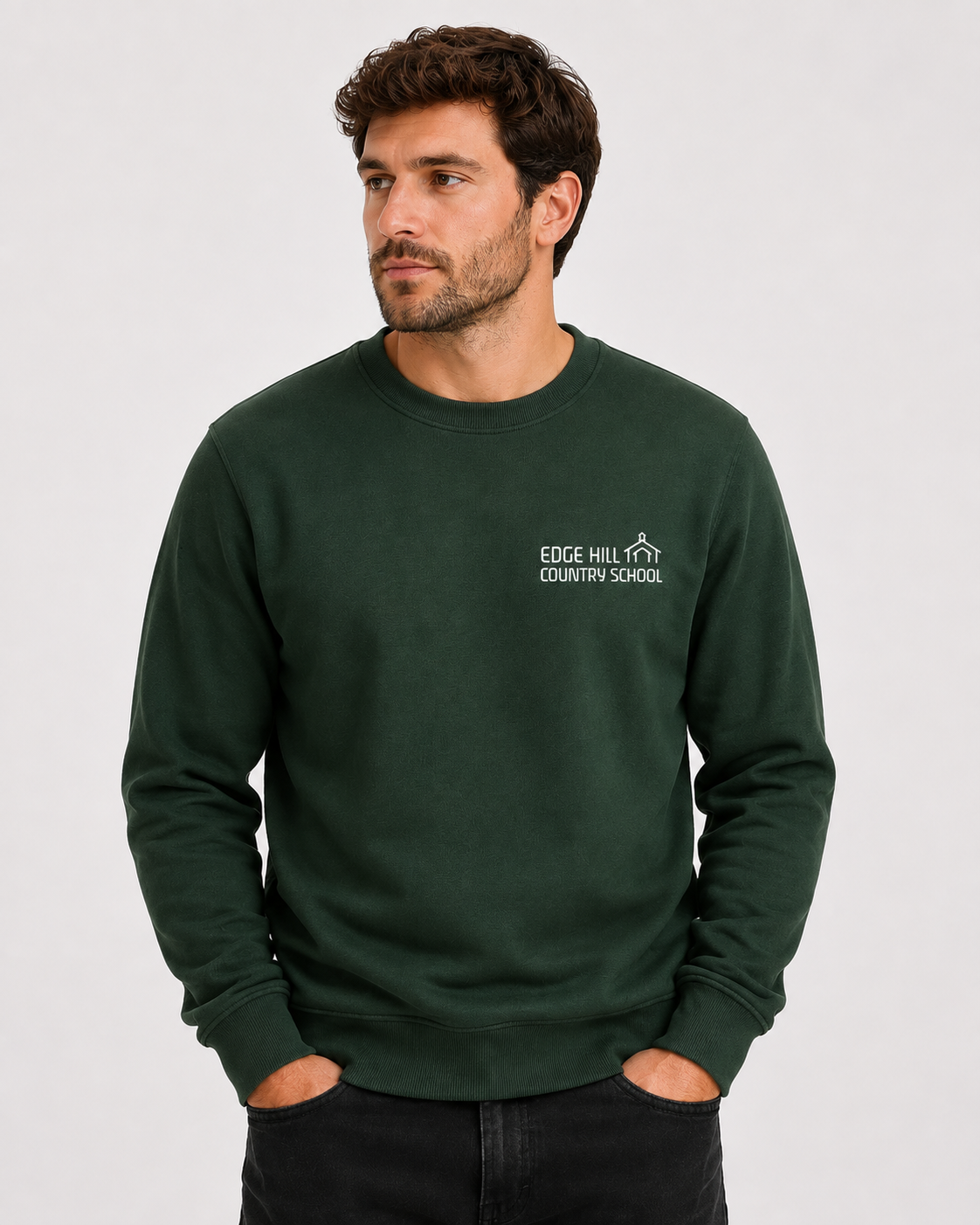 Edge Hill Country School Adult Crewneck Sweatshirt