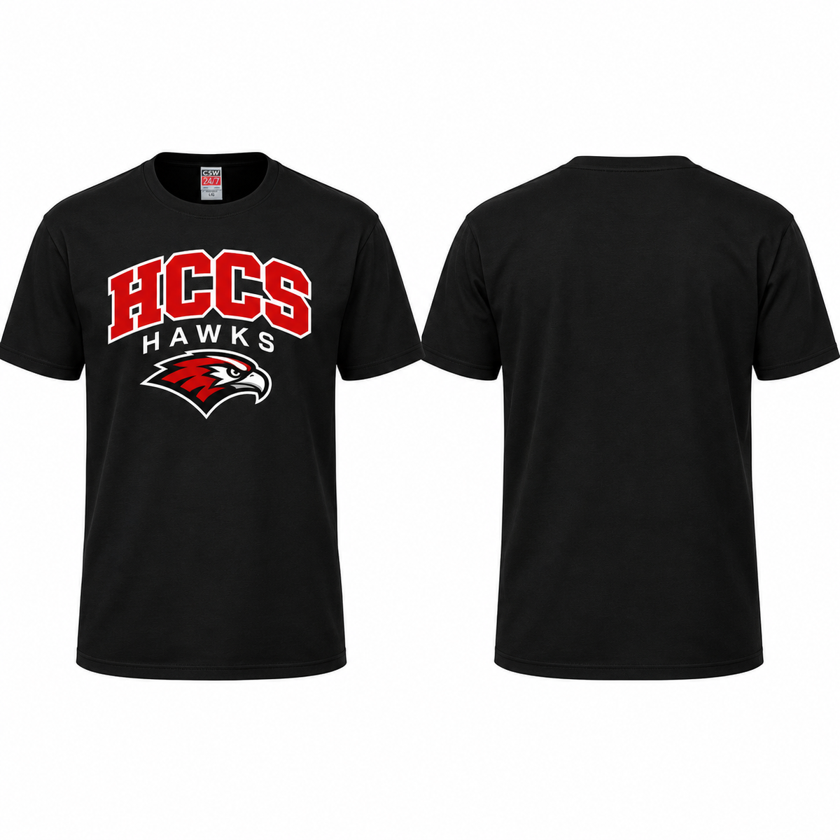 HCCS Hawks Printed Youth T-Shirt