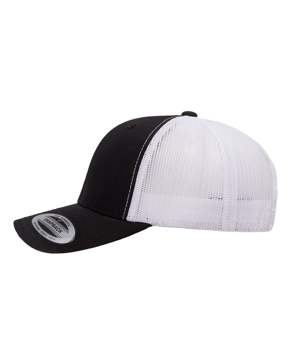 Chapman’s Retro Trucker Cap — Black/White