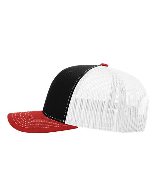 Chapman’s Snapback Trucker Cap — Black/White