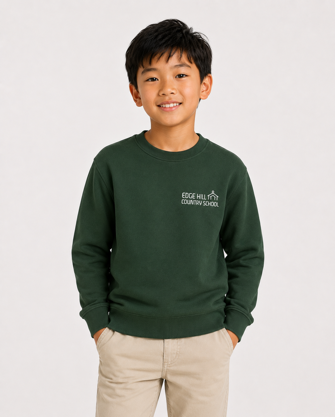 Edge Hill Country School Youth Crewneck