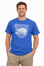 Beavercrest School Adult T-Shirt – Classic Blue