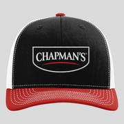 Chapman’s Snapback Trucker Cap — Black/White