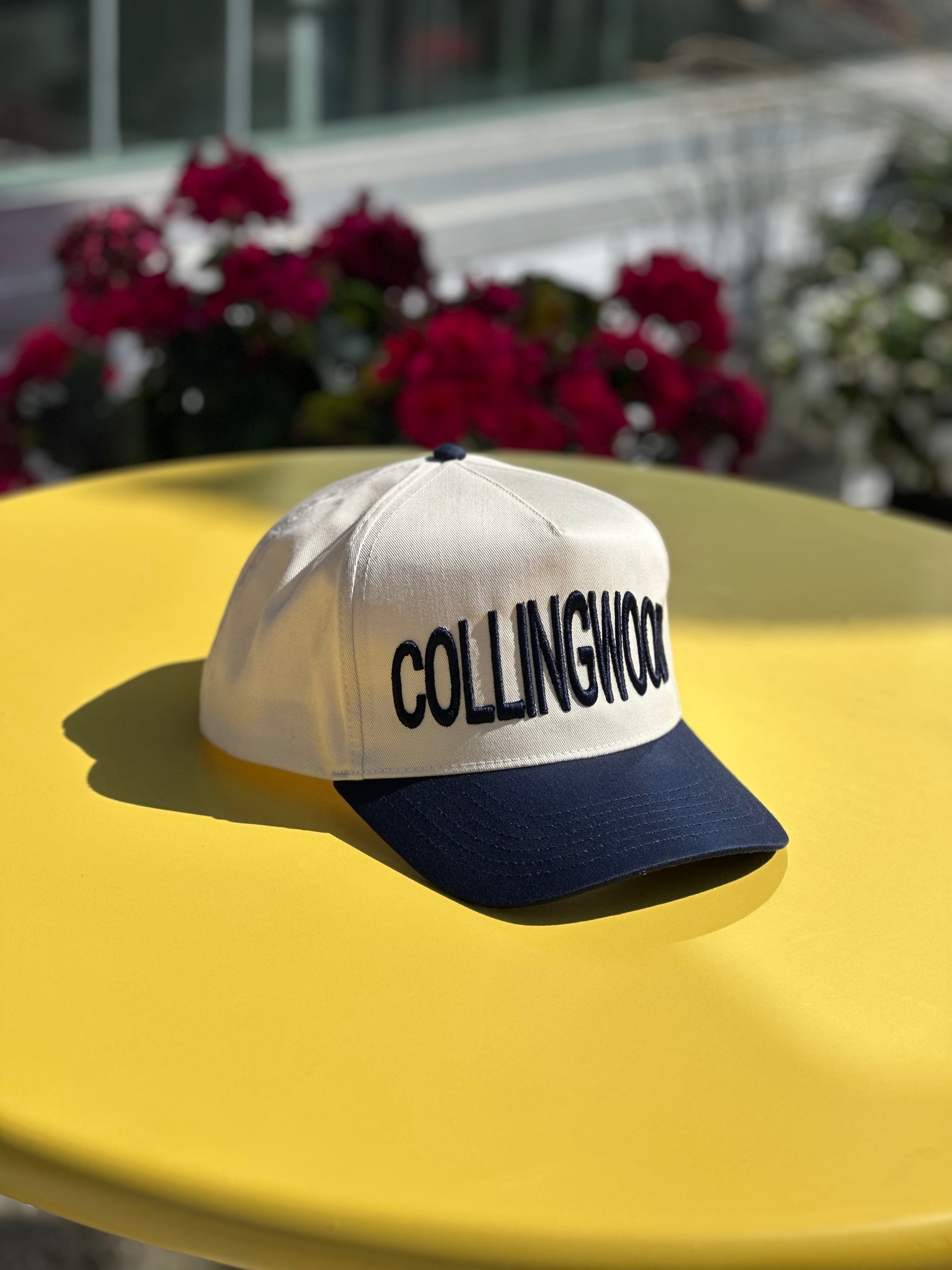 COLLINGWOOD Baseball Cap with 3D Puff Embroidery