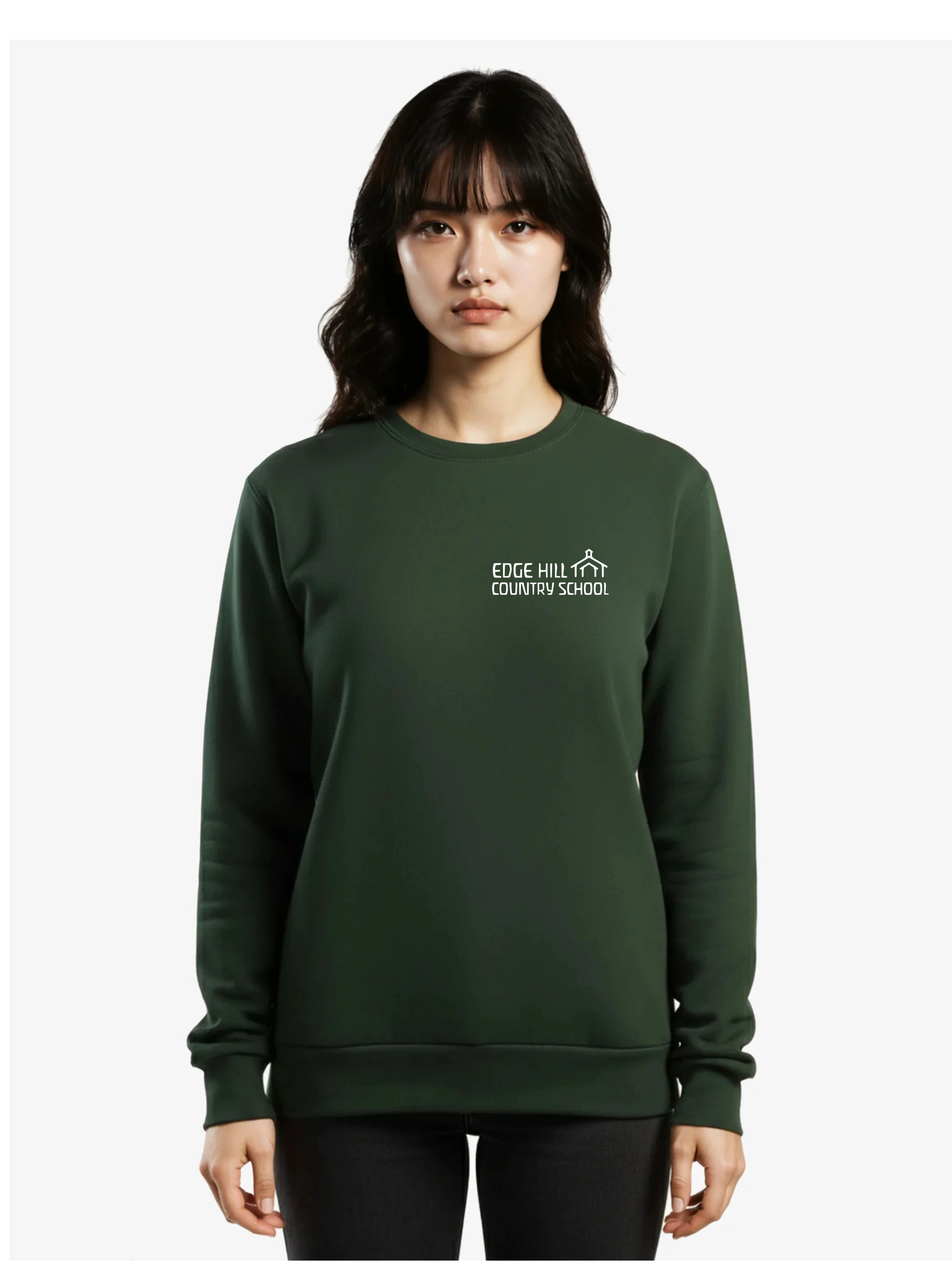 Organic Cotton Crewneck Sweatshirt