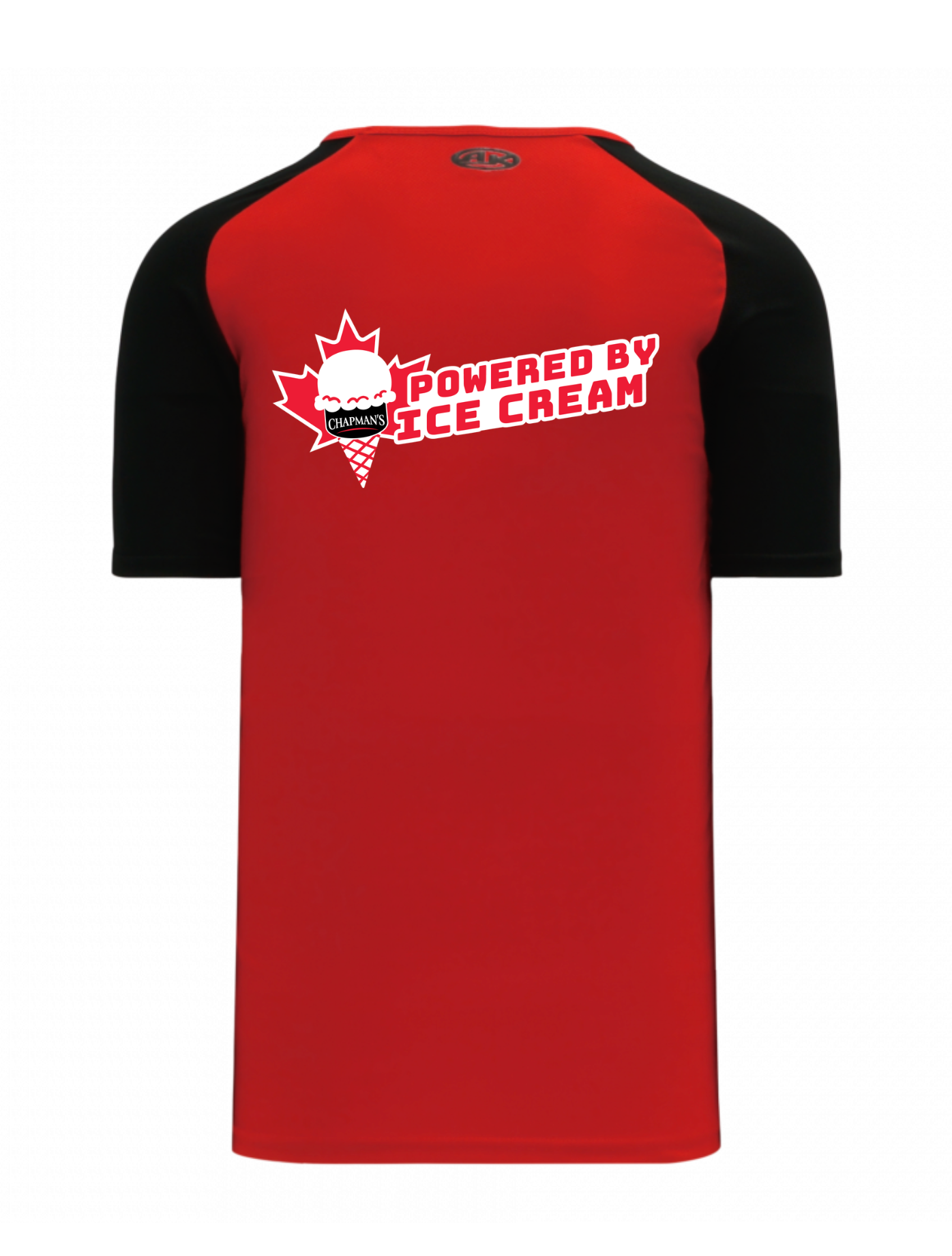 Chapman’s T-Shirt — Two-Tone Red/Black