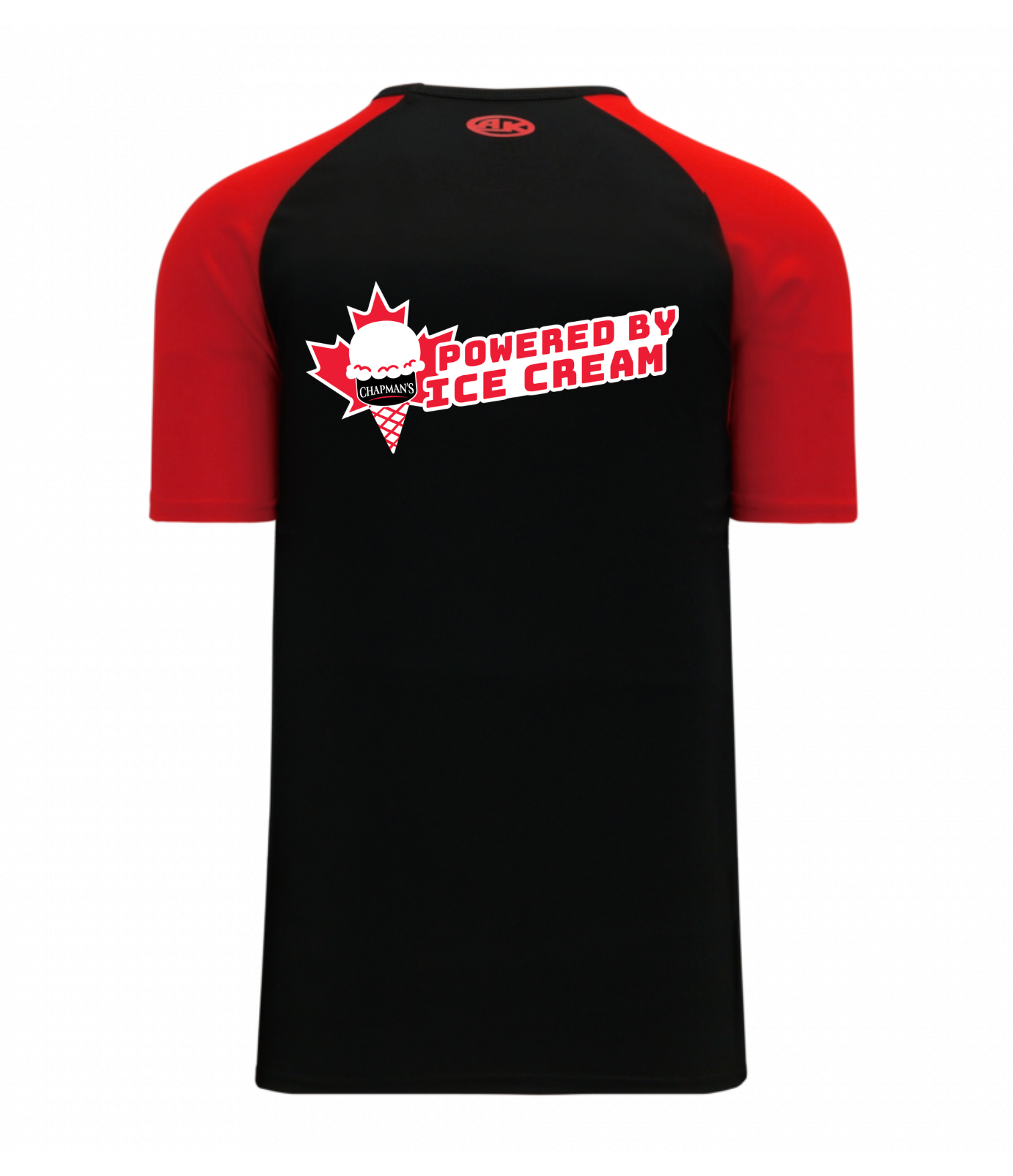 Chapman’s T-Shirt — Two-Tone Black/Red