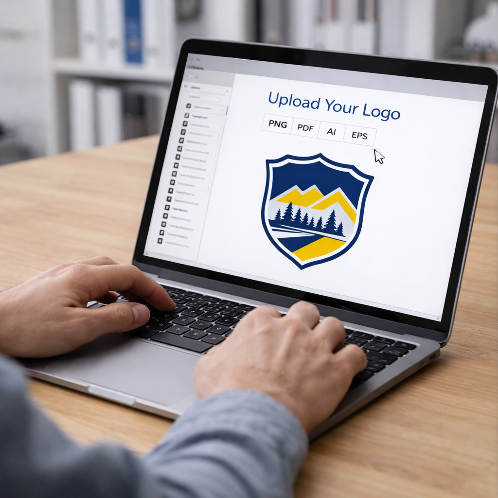 2. Send Your Logo ➡️