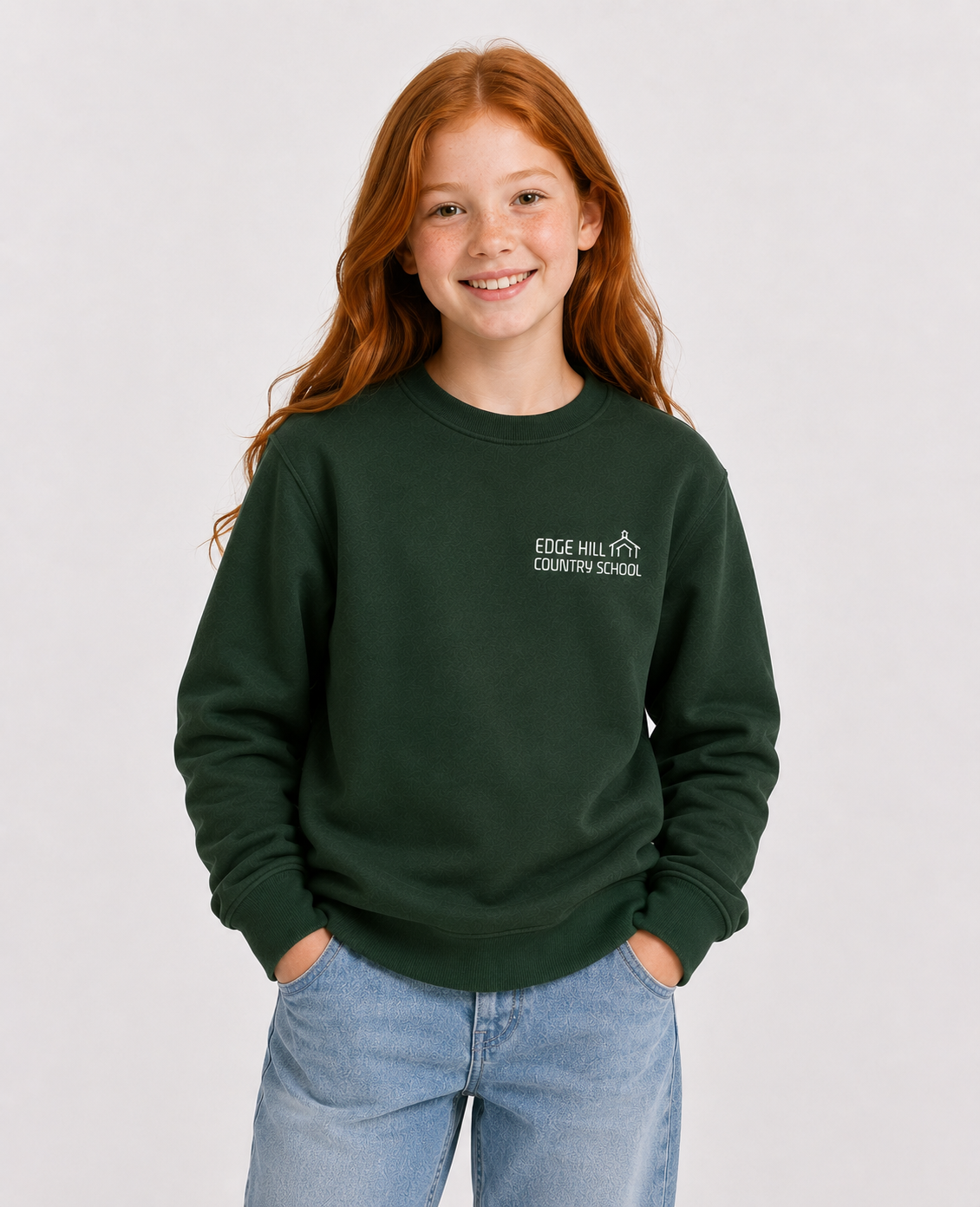 Edge Hill Country School Youth Crewneck