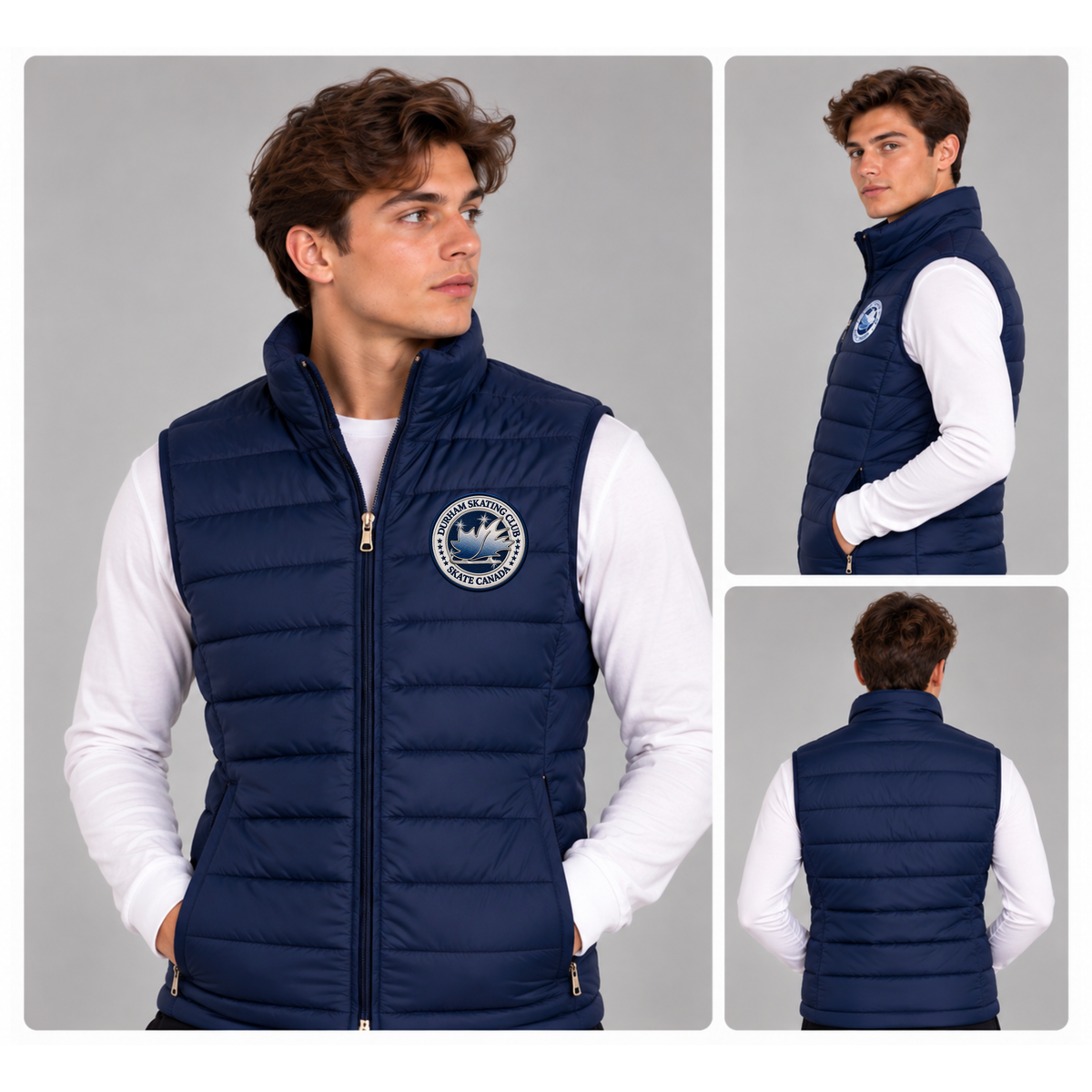 Durham Skating Club – Men’s Puffer Vest