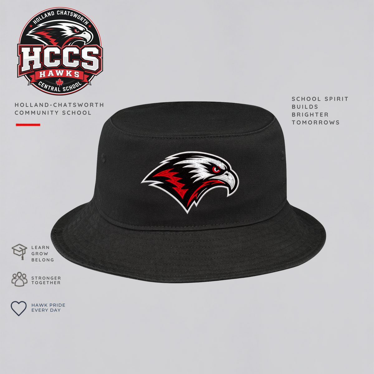 HCCS Hawks Bucket Hat