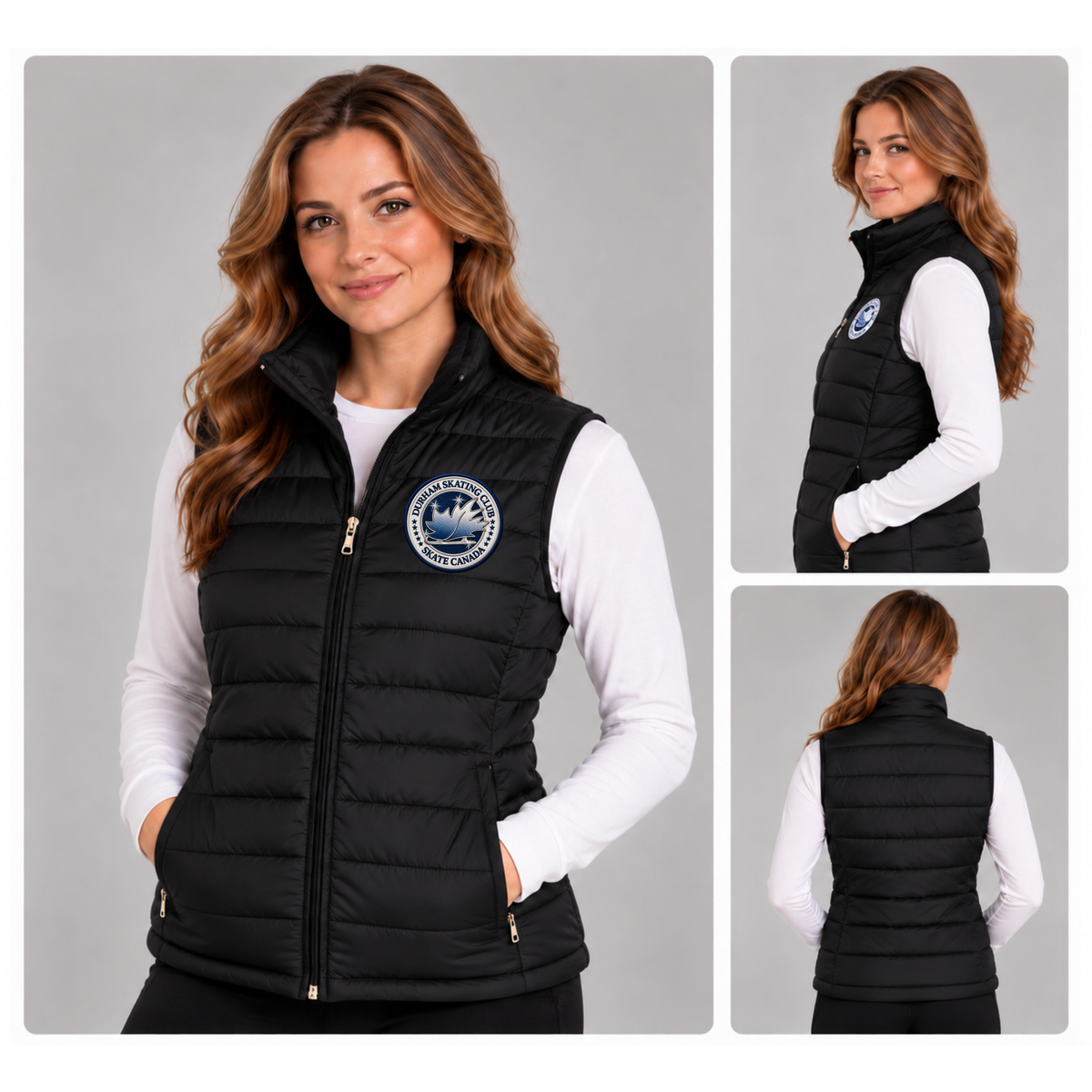 Durham Skating Club – Ladies’ Puffer Vest