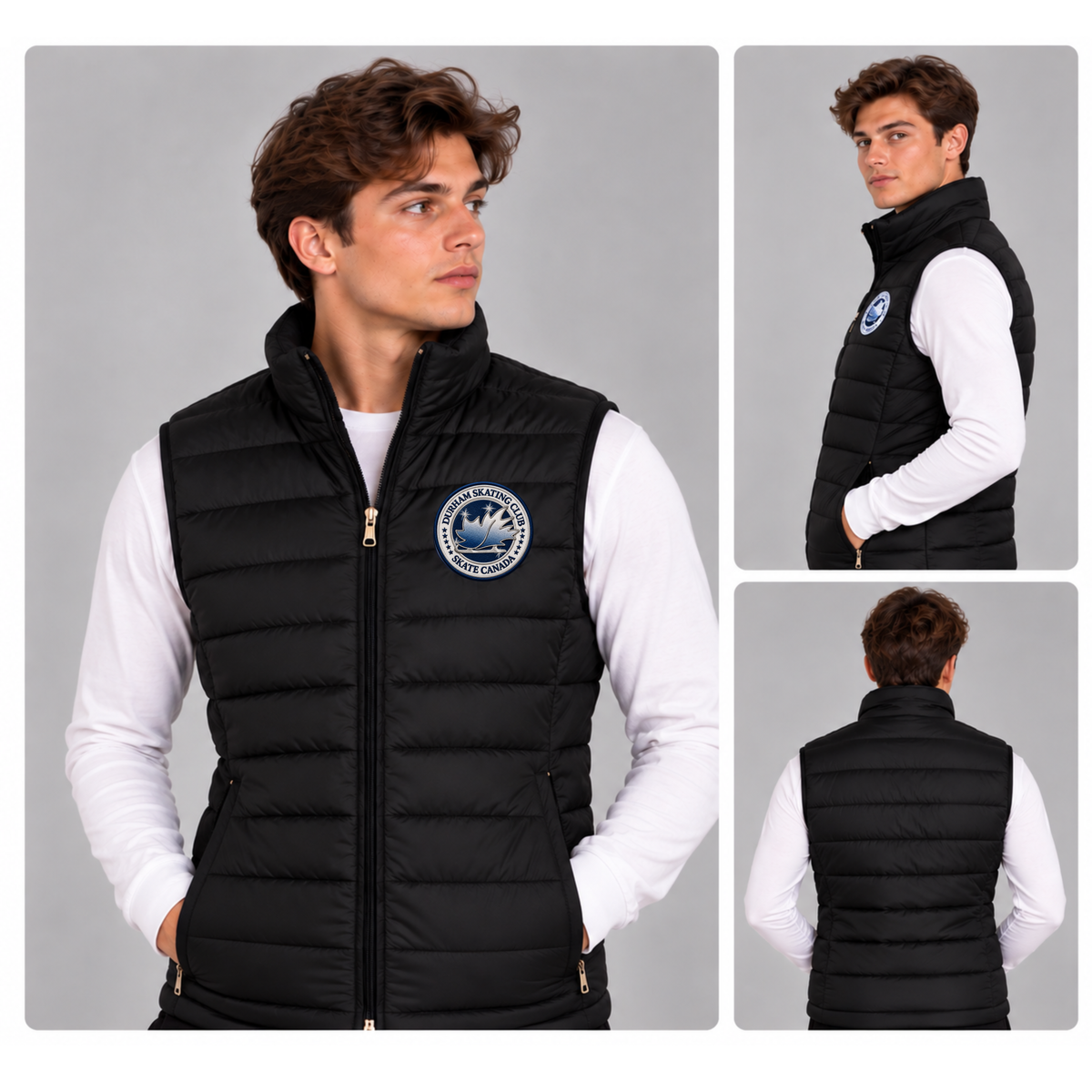 Durham Skating Club – Men’s Puffer Vest