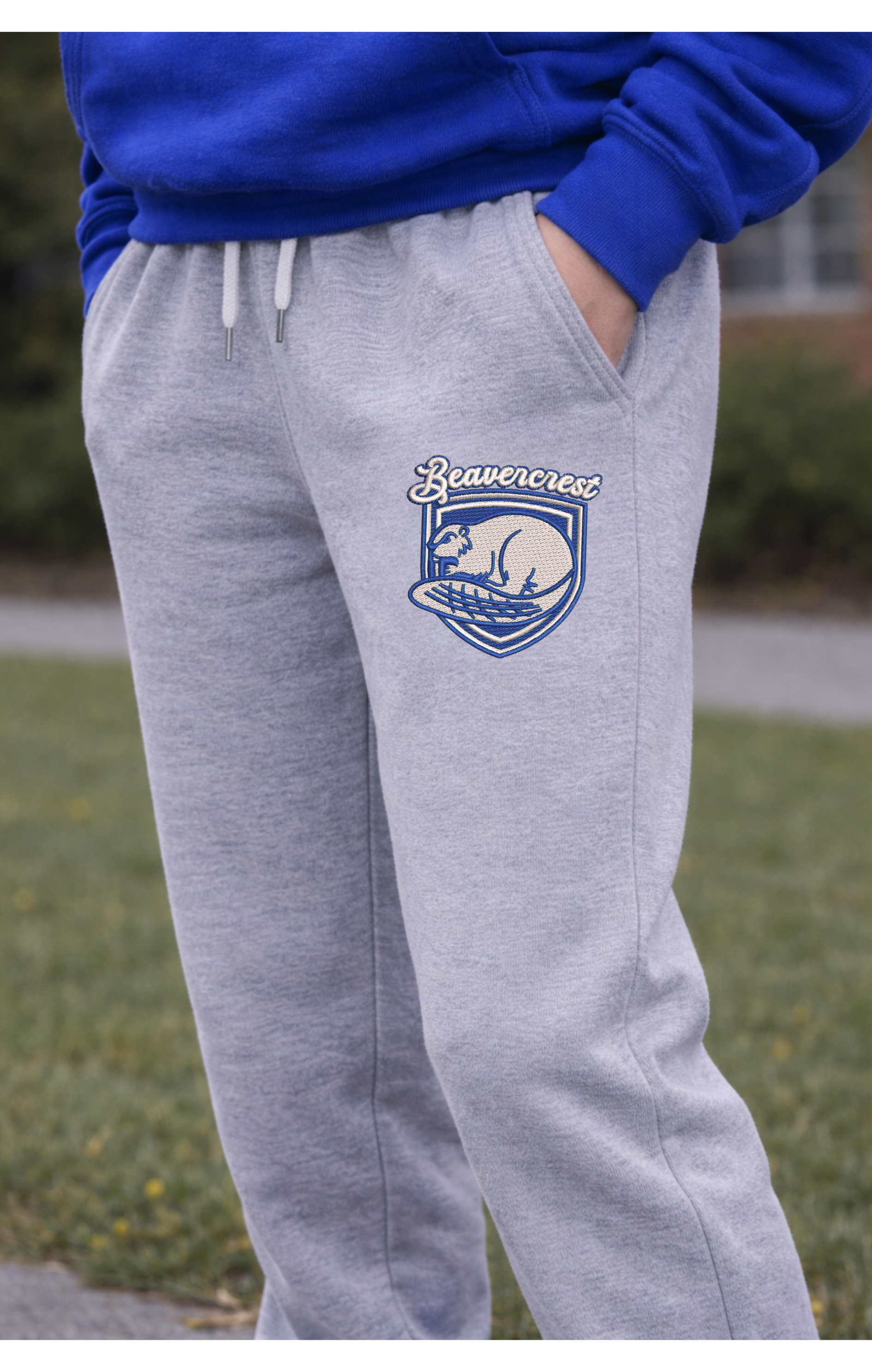 Beavercrest Youth Sweatpants – Classic Grey