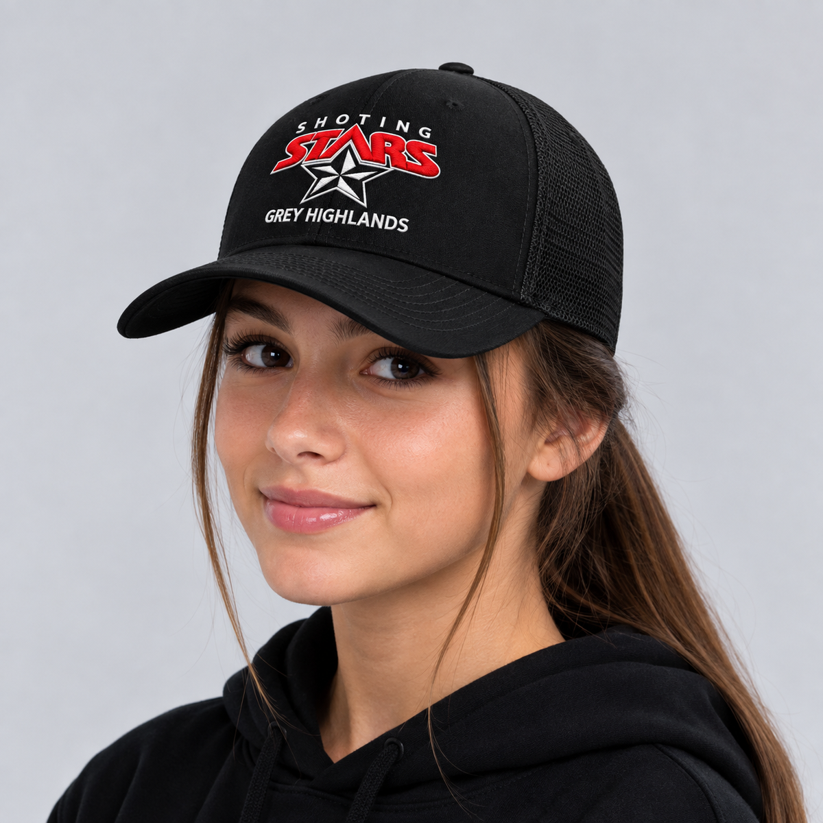 Shooting Stars Richardson 112 Trucker Cap – Black