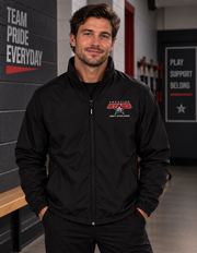 Shooting Stars Grey Highlands Men’s Team Jacket – Black