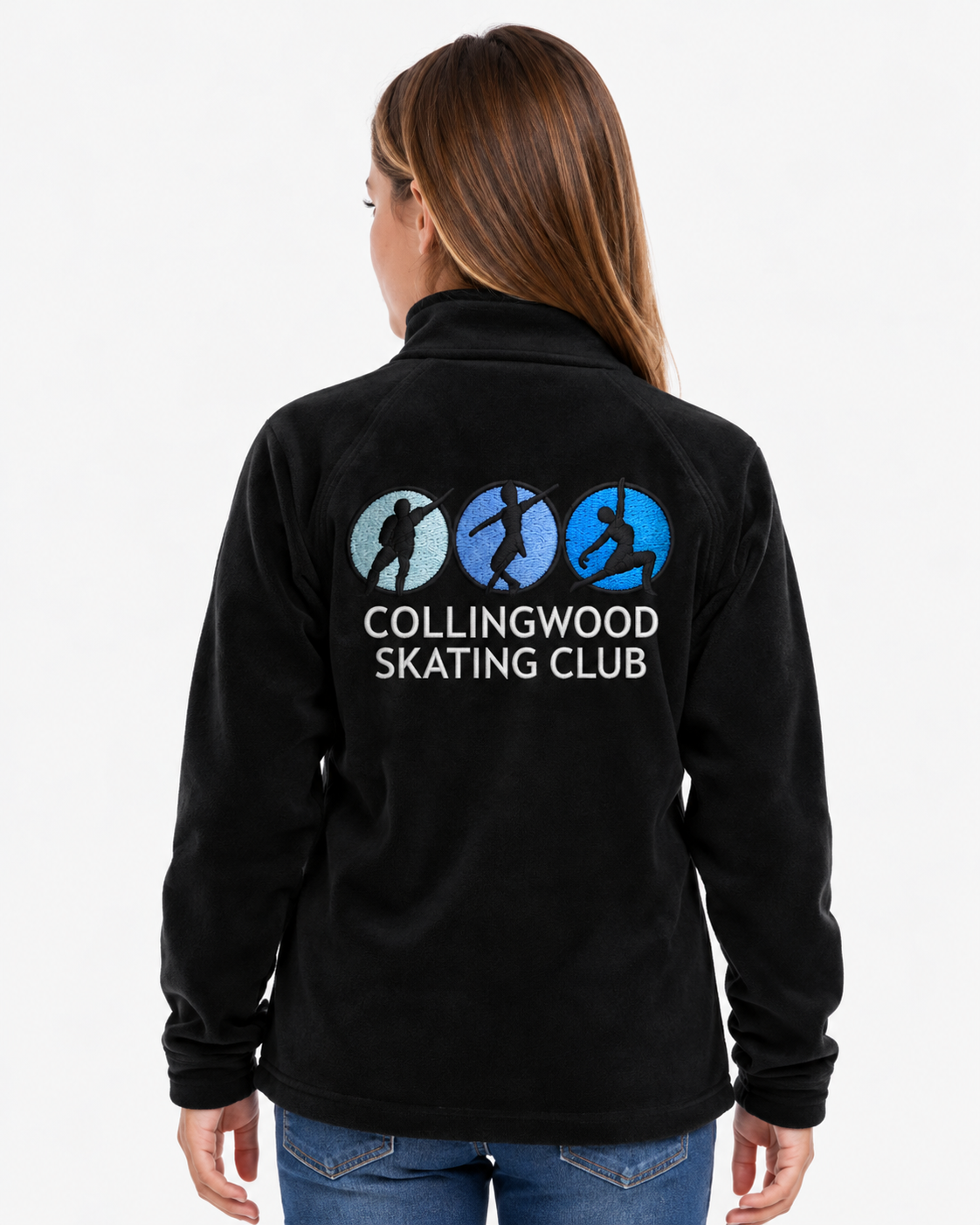 Collingwood Skating Club – Youth Embroidered Microfleece Jacket