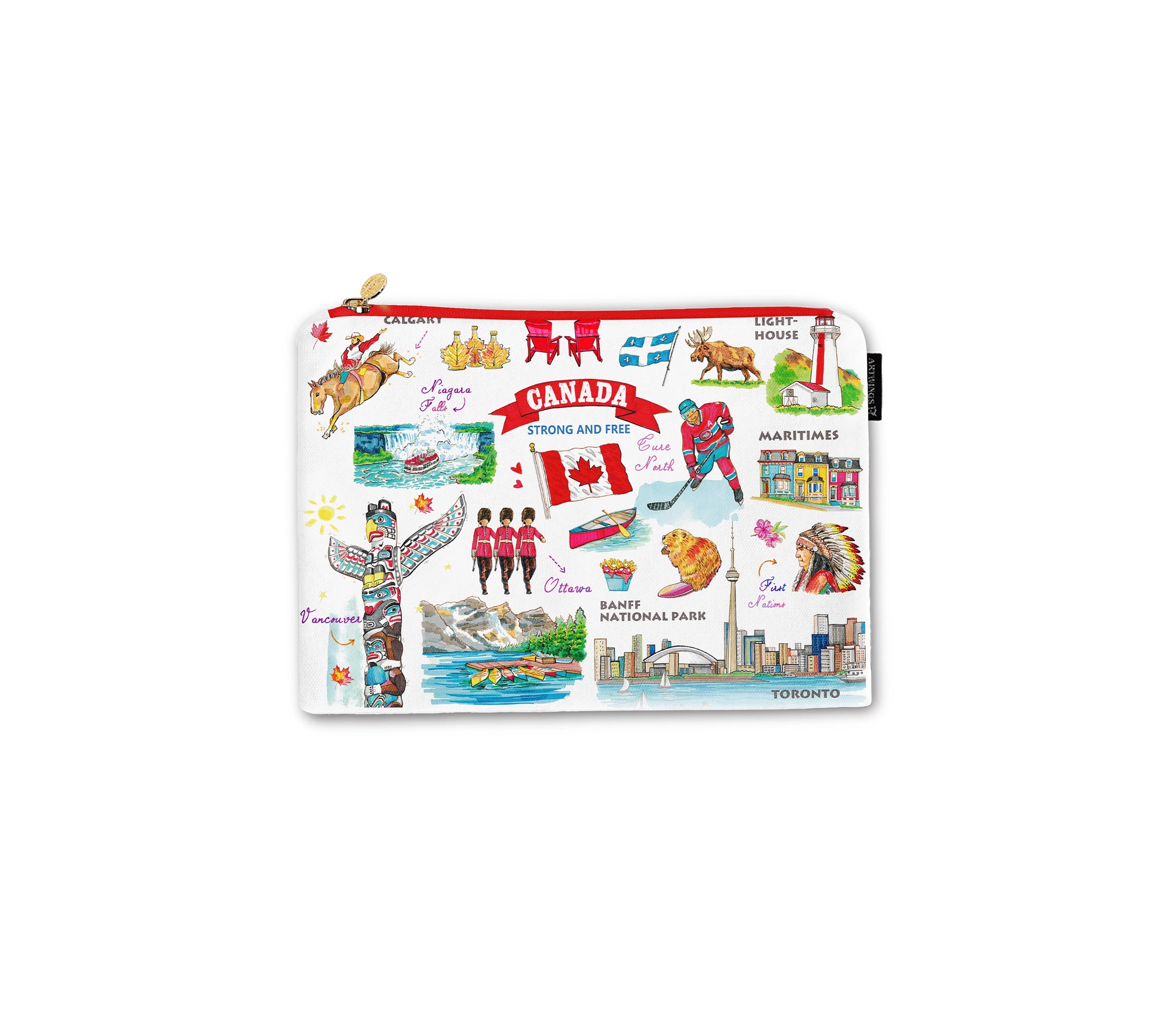 Canada Highlights Medium Pouch Bag