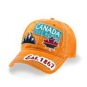 Canada Distressed Patch Baseball Cap