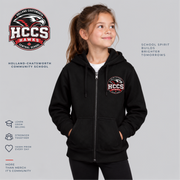 HCCS Hawks Youth Full-Zip Hoodie