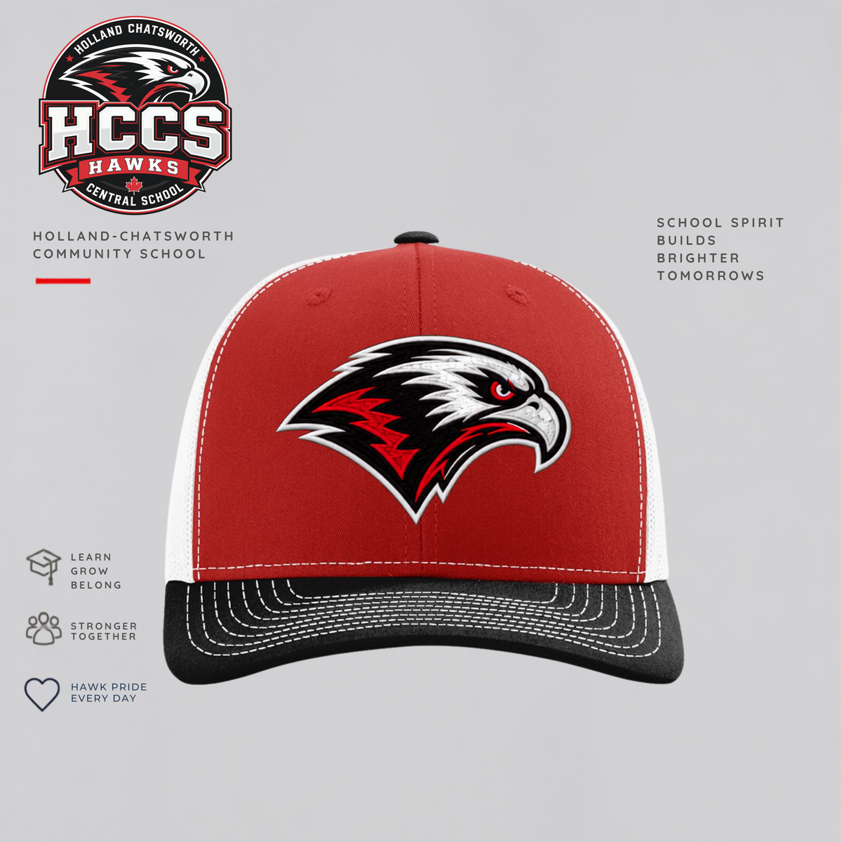HCCS Hawks Trucker Cap