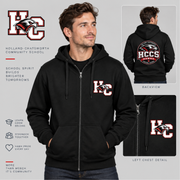 HCCS Hawks Adult Full-Zip Hoodie
