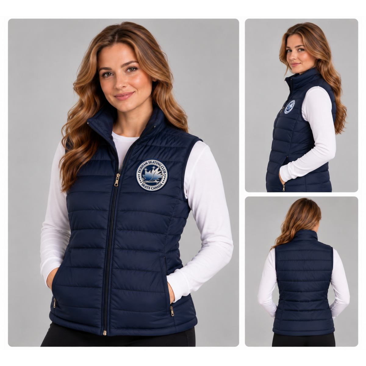 Durham Skating Club – Ladies’ Puffer Vest