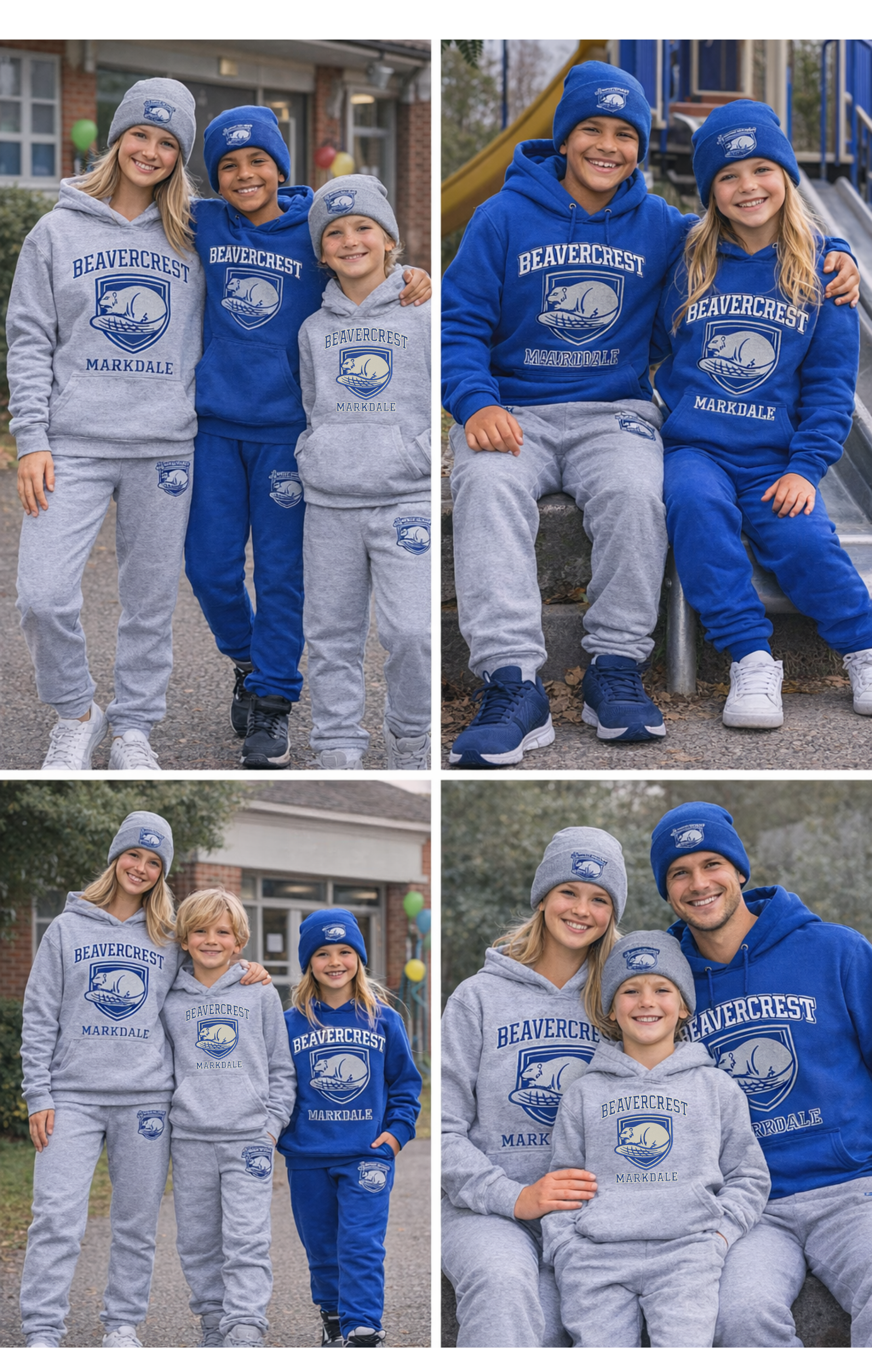 Beavercrest Adult Hoodie – Classic Grey