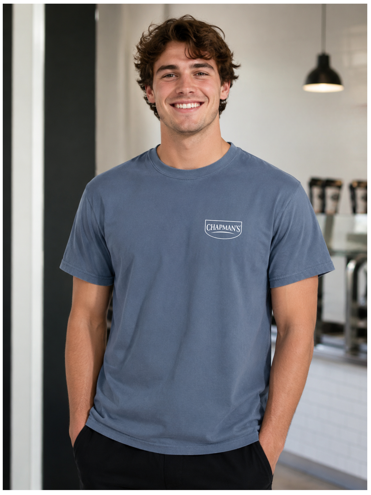 Chapman’s “From the Nut House” Comfort Colors® T-Shirt - Blue Jean