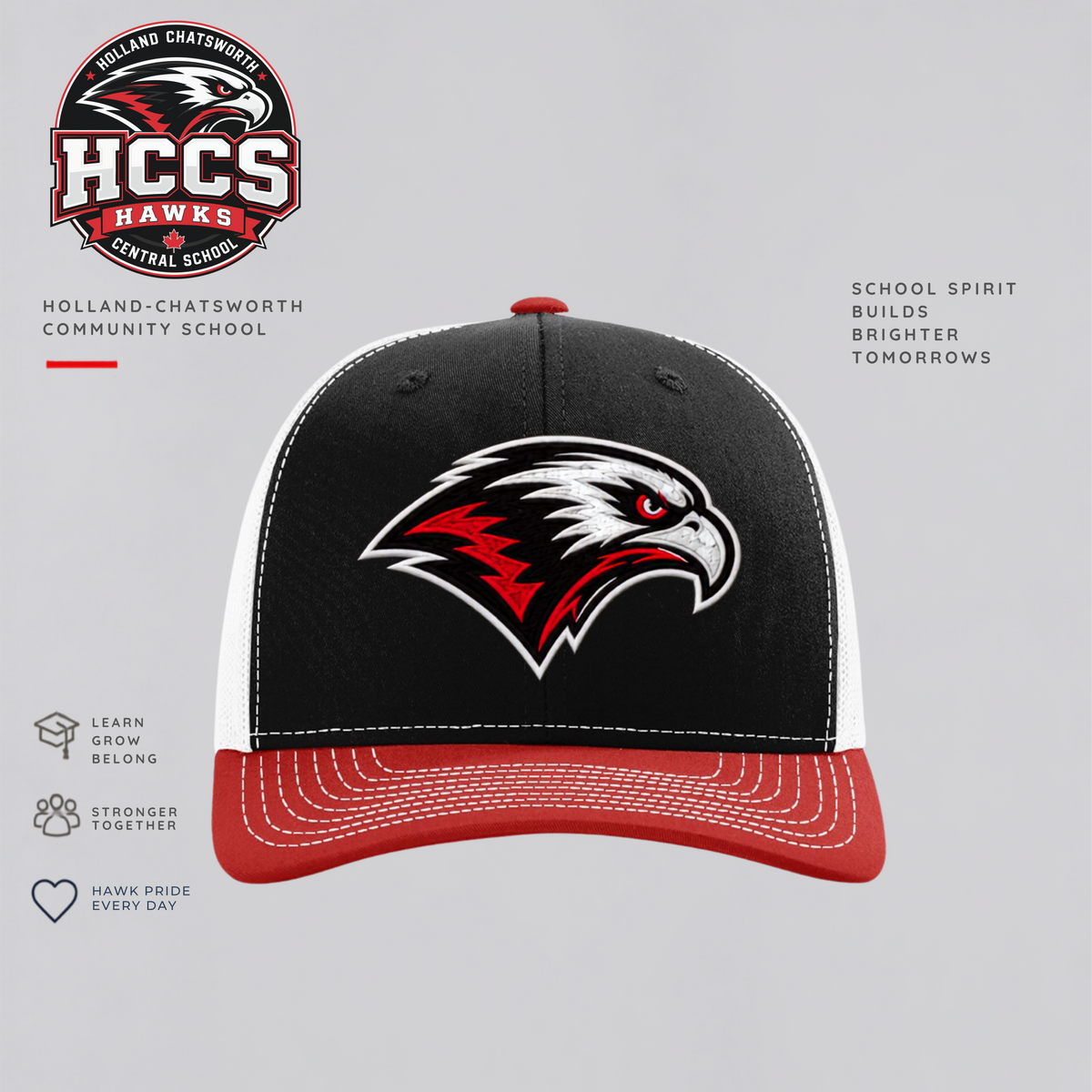 HCCS Hawks Trucker Cap